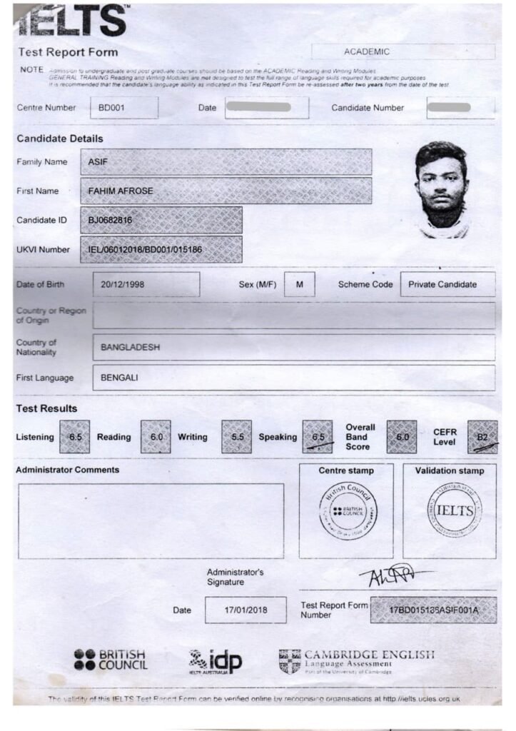Success of IELTS