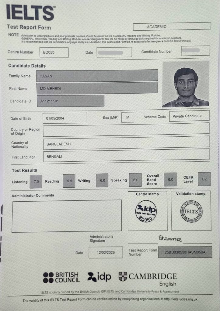 Success of IELTS