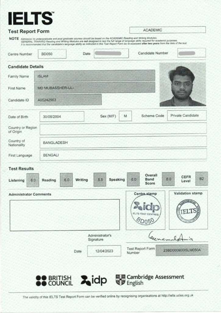 Success of IELTS